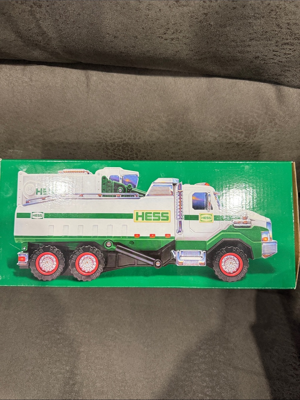 Kids Toy Rescue Truck - White & Green